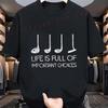 MenS Funny Golf TShirt With Life Is Full Of Important Choices  Golf Swing Tshirt Funny Present For Mens Short Sleeve TShirts