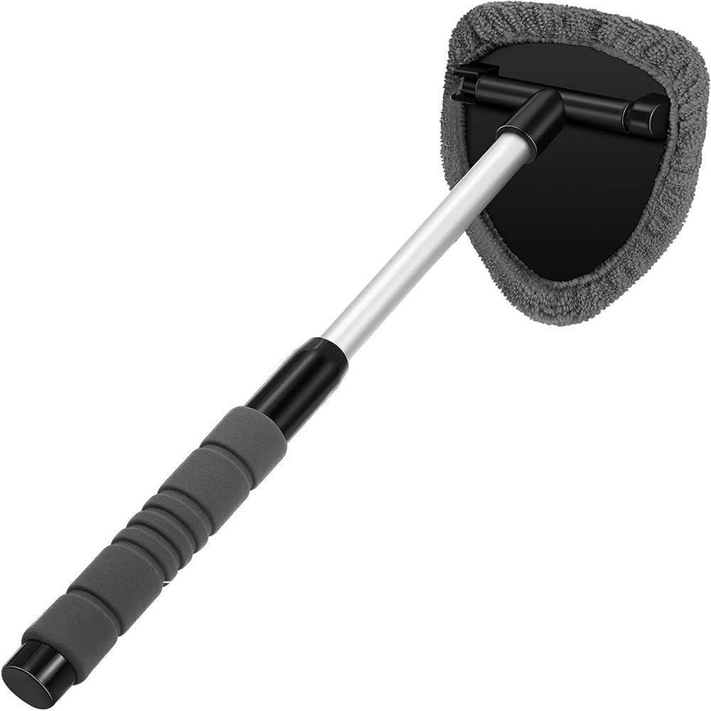 Teleskopická rukojeť Nástroj na čištění čelního skla Opakovaně použitelné podložky Rozšiřitelná rukojeť Čistič autoskel Omyvatelný mikrovláknový čistič oken