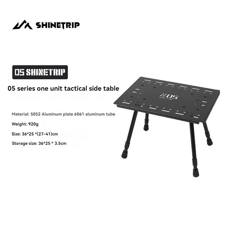 SHINETRIP IGT Portable Folding Table Multifunction Expanded Foldable Camp Table for Camping Hiking Picnic Tool