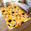 Colorful assortment of sushi pieces carpet Yoga living room room decor children's crawling mat doormat area rug games mat