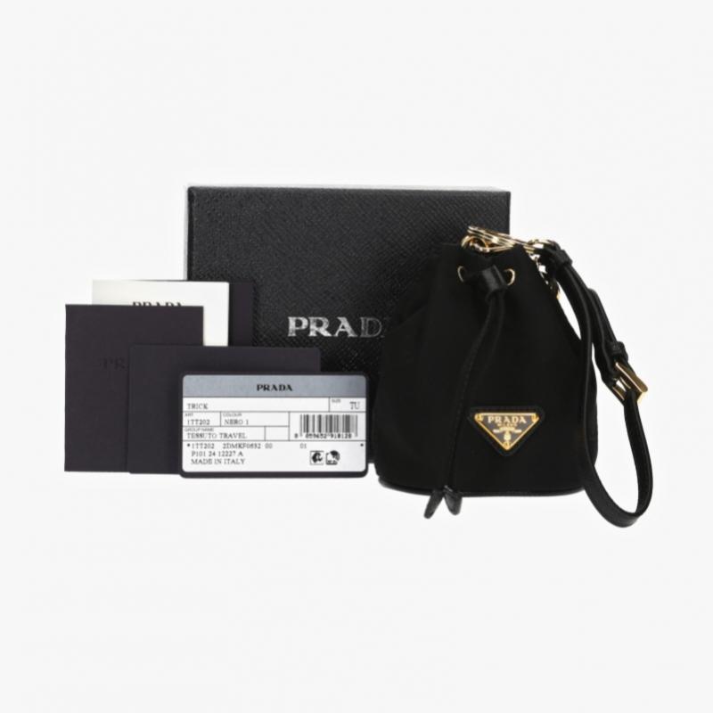Prada Re Nylon Triangle Logo Mini Bucket Pouch Bag 1tt202 2dmk F0632