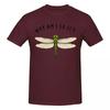 T-shirt Unisex Divertente Libellula 'Why Am I So Fly' di Tendenza Streetwear Girocollo Magliette in Cotone