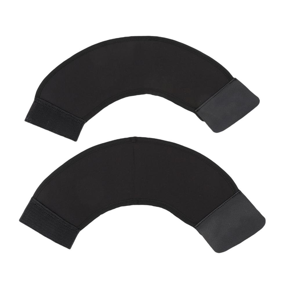 2pcs Horse Hoof Guards Breathable Skin Friendly Adjustable Horse Hoof Protectors Equestrian Gear Supplies L