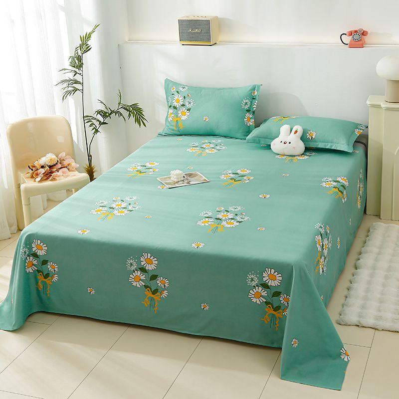 Warm and Comfortable Bed Sheets, Skin-friendly, All-season Dormitory Bed Sheets