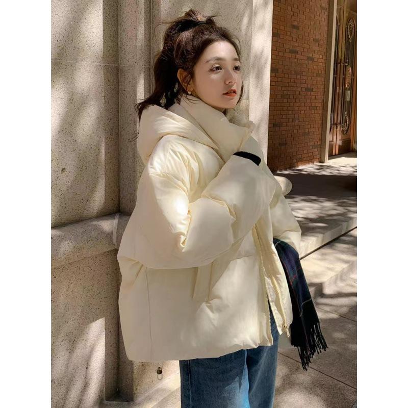 Small cotton-padded women's winter new fashion design down cotton-padded short cotton-padded jacket