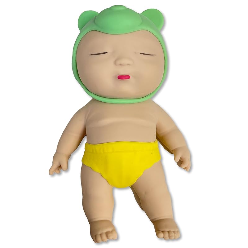 

Ugly Babies baby extend baby toys big (1 big green hat + yellow pants)