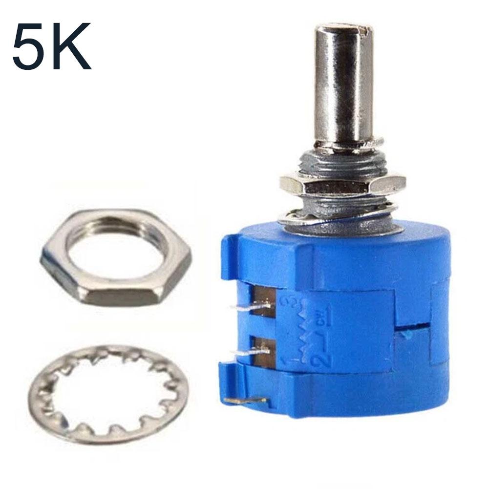 3590S 10-Turn Potentiometer 1k 2k 5k 10k 20k 50k 100k 100R 200R 500R Resistance with 2W Power Rating and 0.25% Linearity