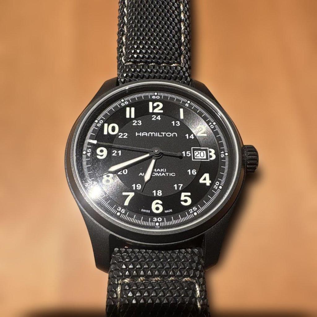 Used HAMILTON KHAKI AUTOMATIC WATCH