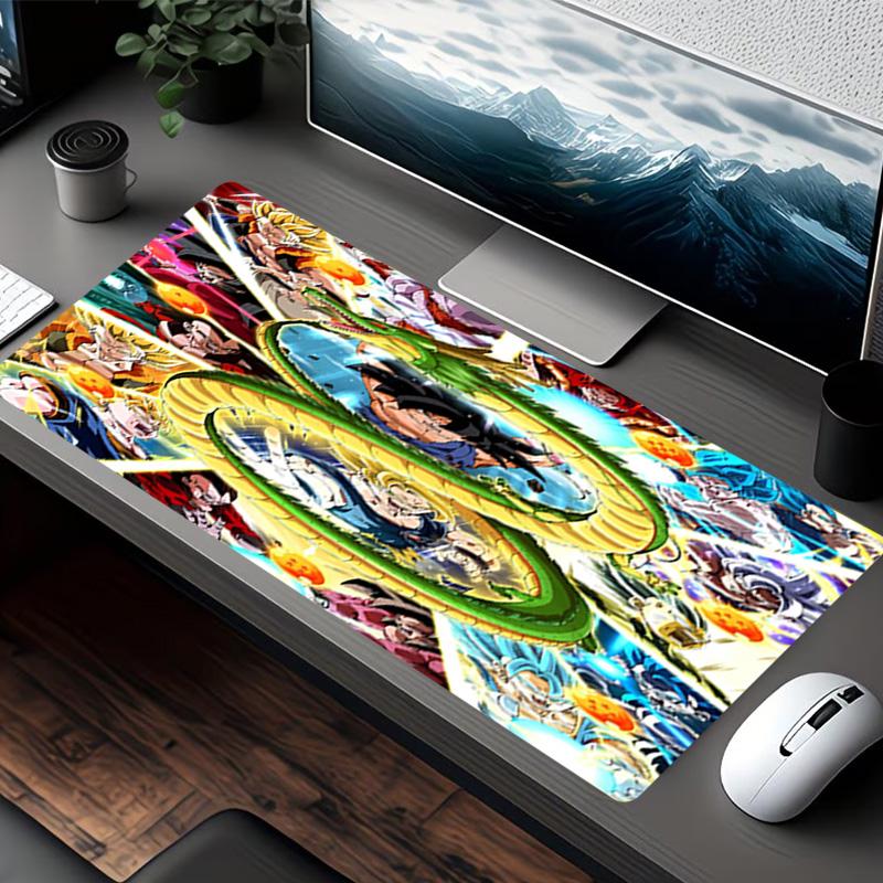 DRAGON BALL Print Mouse Pad, for Keyboard Pad Laptop PC Mat for Office Home Use, Desk Decor, Perfect Birthday Gift for Gamers