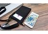 2025 Canvas Crossbody Bag: Simple Vertical Phone, Coin Purse, Versatile Single Shoulder Bag