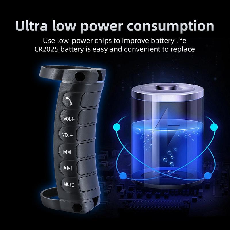 BTG Universell Fjärrkontroll Bil Rattknapp Fjärrkontroll Bilnavigation Multifunktionsomkopplare Knapp för Android