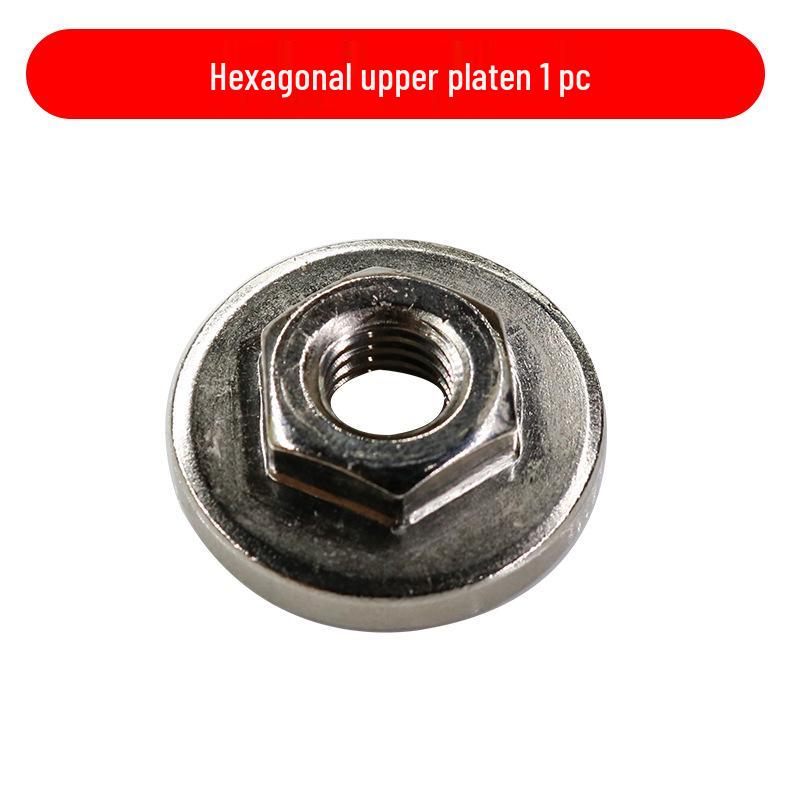 Hex Nut & Pressure Plate Set for Angle Grinder Polishing Machine