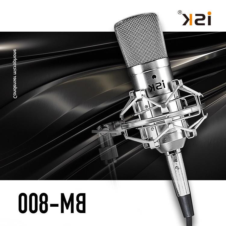 

ISK BM-800 Professional Condenser Microphone Set for Recording, Streaming, and Karaoke. BM800