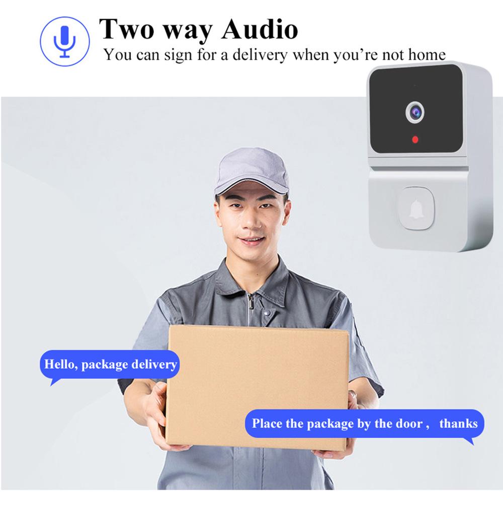 Z30 Wireless Video Doorbell with HD Night Vision and Remote Home Surveillance Intercom