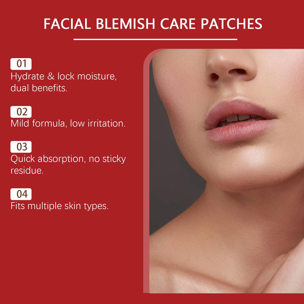 Microneedle Plant-based Skin Care Patches, Acne-reducing Patches, Covering Areas And Blemishes