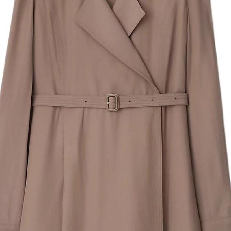 Burberry Long Sleeved Dress Women's Gray 80843041