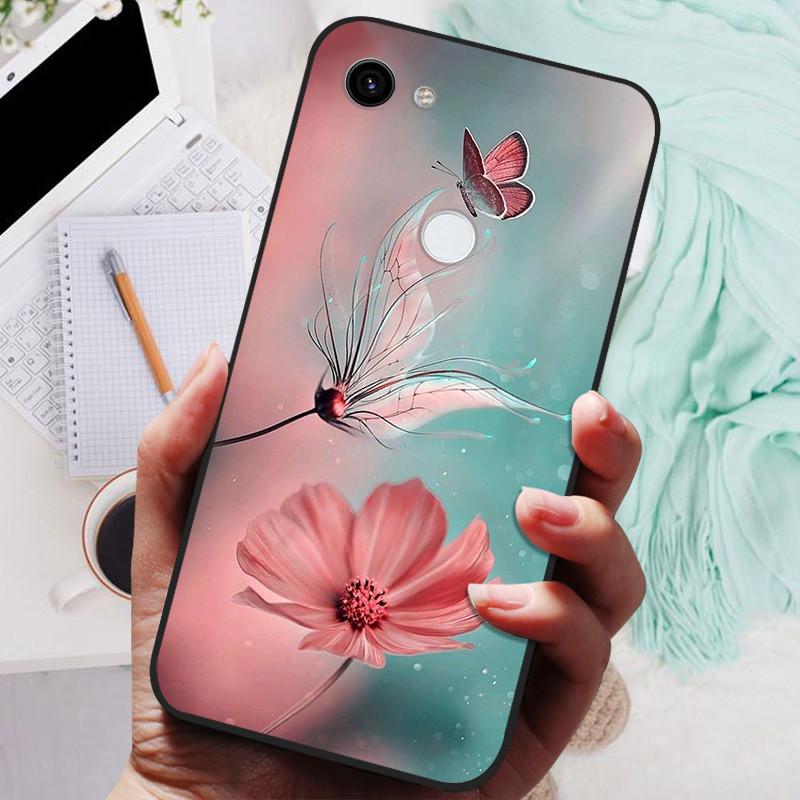 For Google Pixel 3a XL Case  Black Cover Lion Wolf Silicone Soft Back Cases For Google Pixel 3 XL Phone Case Pixel 3A 3AXL Shell