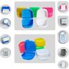 Portable Plastic Denture Box Custom Logo Multi Color For Dental Clinics Home Use
