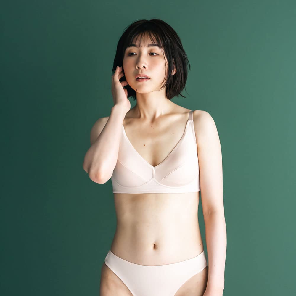 Sheepeace Soft Tencel Recycled Jay Size M Bra, Wireless, SUSTAINADAYS, Women's, Lyocell, Fiber, Blue,