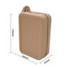 Simple Zipper Coin Purse Portable Waterproof Makeup Bag Rectangular High-capacity Earphone Bag Data Line