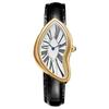 Neue Luxus-Herrenuhr Retro-Quarz-Armbanduhr Außerirdische Armbanduhr Für Männer und Frauen Lederarmband Mode Kreative Uhren