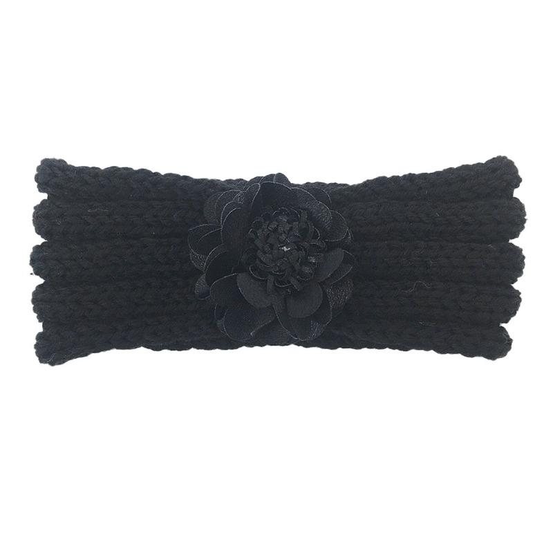 New Baby Hair Accessories Autumn and Winter Warm Headscarf Children's Knitted Headband Hand-woven