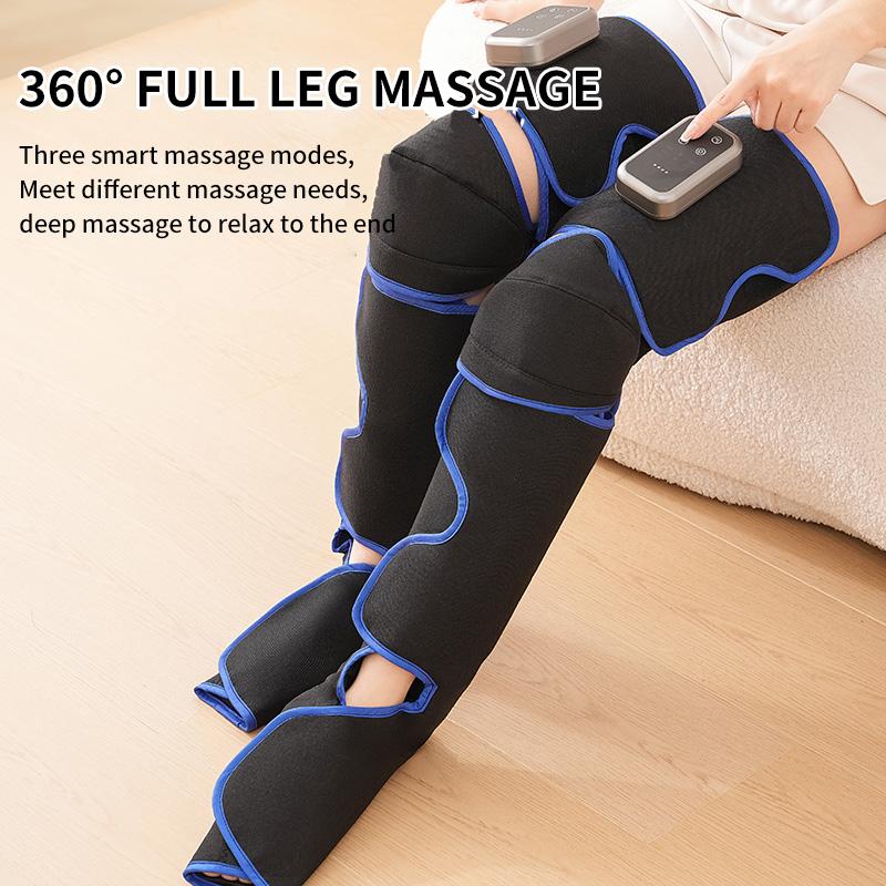 Wireless Leg Massager Air Pressure Leg thigh air wave electric muscle Heat compress slimming device
