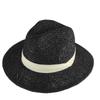 Summer new product Panama sunshade straw hat big head circumference men's hat British style casual fashion women's hat couple
