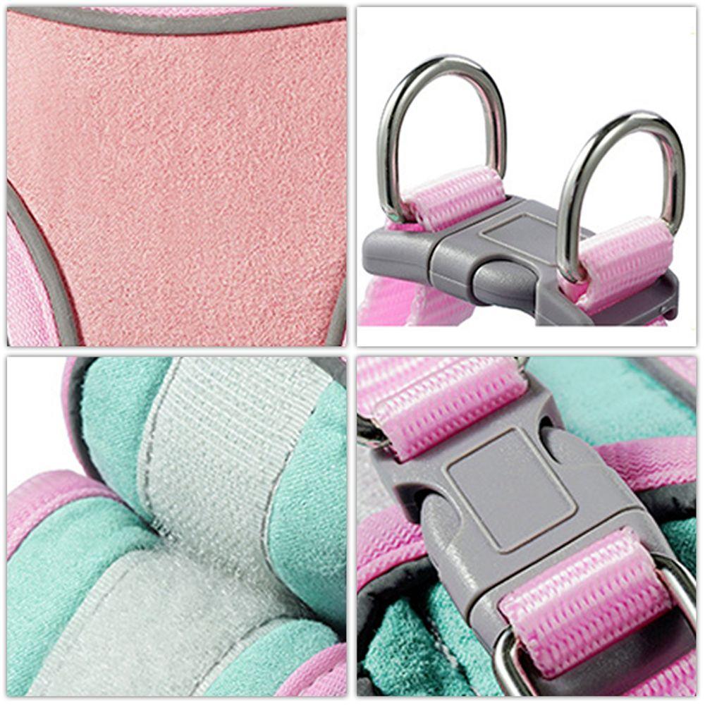 Anti-leak Soft Adjustable Dog Leash Vest Harness Cat Collar Cat Harness Pets Vest Cat Accessories