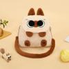 Cartoon-Tier-Plüschrucksack Kawaii Cartoon-Umhängetasche Capybara Crossbody-Tasche Einkaufstasche