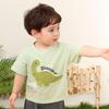 LUSON Baby Boy Cartoon Graphic Short Sleeve T-Shirt