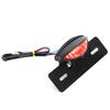 Motorcycle Taillight   Retro  LED Brake License Plate Light Indicator Lights(black)