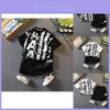Trendy Boys Summer Outfit Cotton Short Sleeve T-shirt Set For Ages 3 To 8