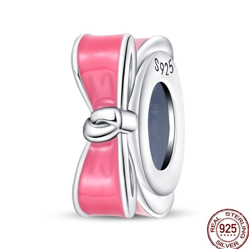 Genuine Copper Clasp Closure Cz Pave Clip Charms Daisy Bead Stopper Safety Chain Accessory Fit 3Mm Bangle Bracelet Fine Jewelry Clip