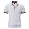 Poloshirts für Herren im Sommer, Business-Casual-Stil, kurzärmelig, leicht, Arbeits- und Golfshirts für Männer, atmungsaktiv, Dry Fit, T-Shirts mit Kragen, leichte T-Shirts
