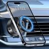 Magnetic Car Phone Holder for MagSafe Car Mount Suction Phone Stand with Adjustable Telescopic Arm for Dashboard Windshield