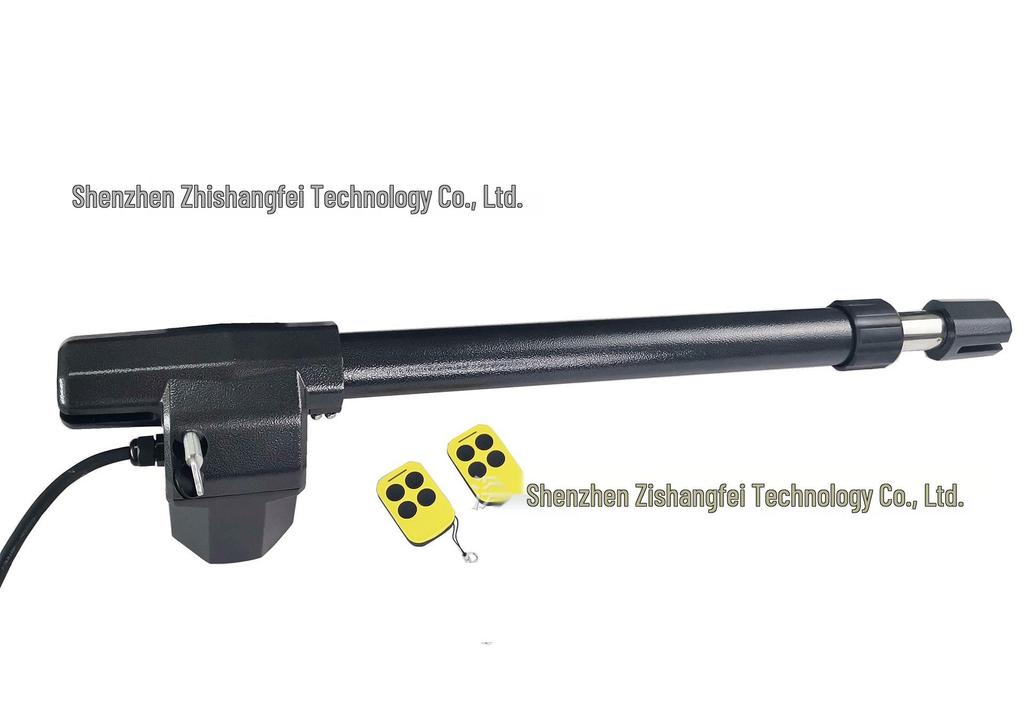 Solar-Powered Smart Swing Gate Opener for Double Residential Courtyard Gates