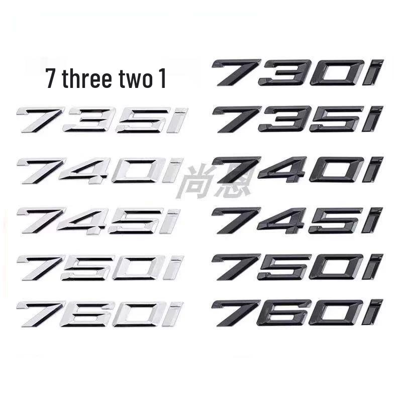 Kompatybilna naklejka na tylne godło do BMW Serii 7 740Li, 730Li, 750Li, 760Li