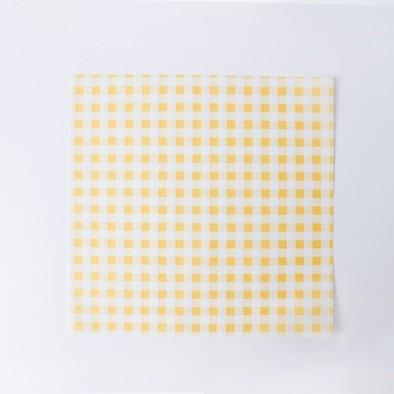 Colorful Gingham Food Wrapping Paper Waterproof and Greaseproof Wax Paper Sheets for Baking Sandwich Snacks Bread and Party Use