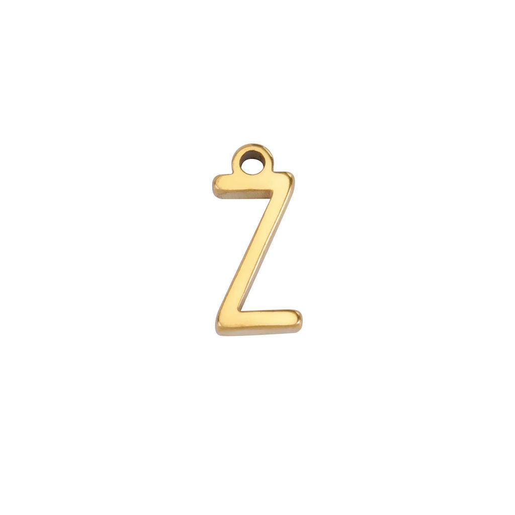 1 Stück 304 Edelstahl Mini-Buchstaben " A-Z " Anhänger Für Schmuckherstellung Initialen Alphabet/ Großbuchstaben Anhänger Armband Halskette DIY
