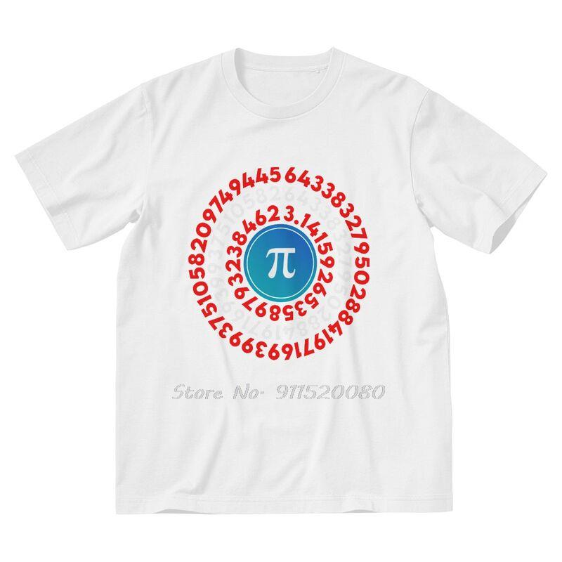 Pi Day T Shirt Men  Cotton Tshirt Math Symbol Mathematics Geometry Physics Science Tees Novelty Tshirt Gift Streetwear Harajuku