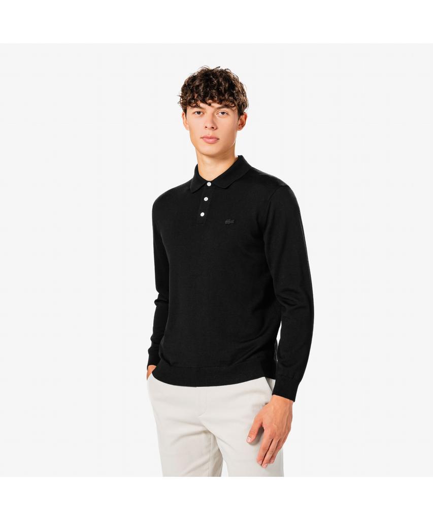 LACOSTE Men'S Long Sleeve Polo Sweater Ah880E-55N 031