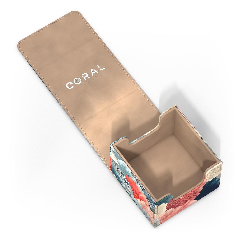 Ultimate Guard - Sidewinder 133+ Xenoskin - 2025 Limited Edition "Coral Place" - Leaf Flower