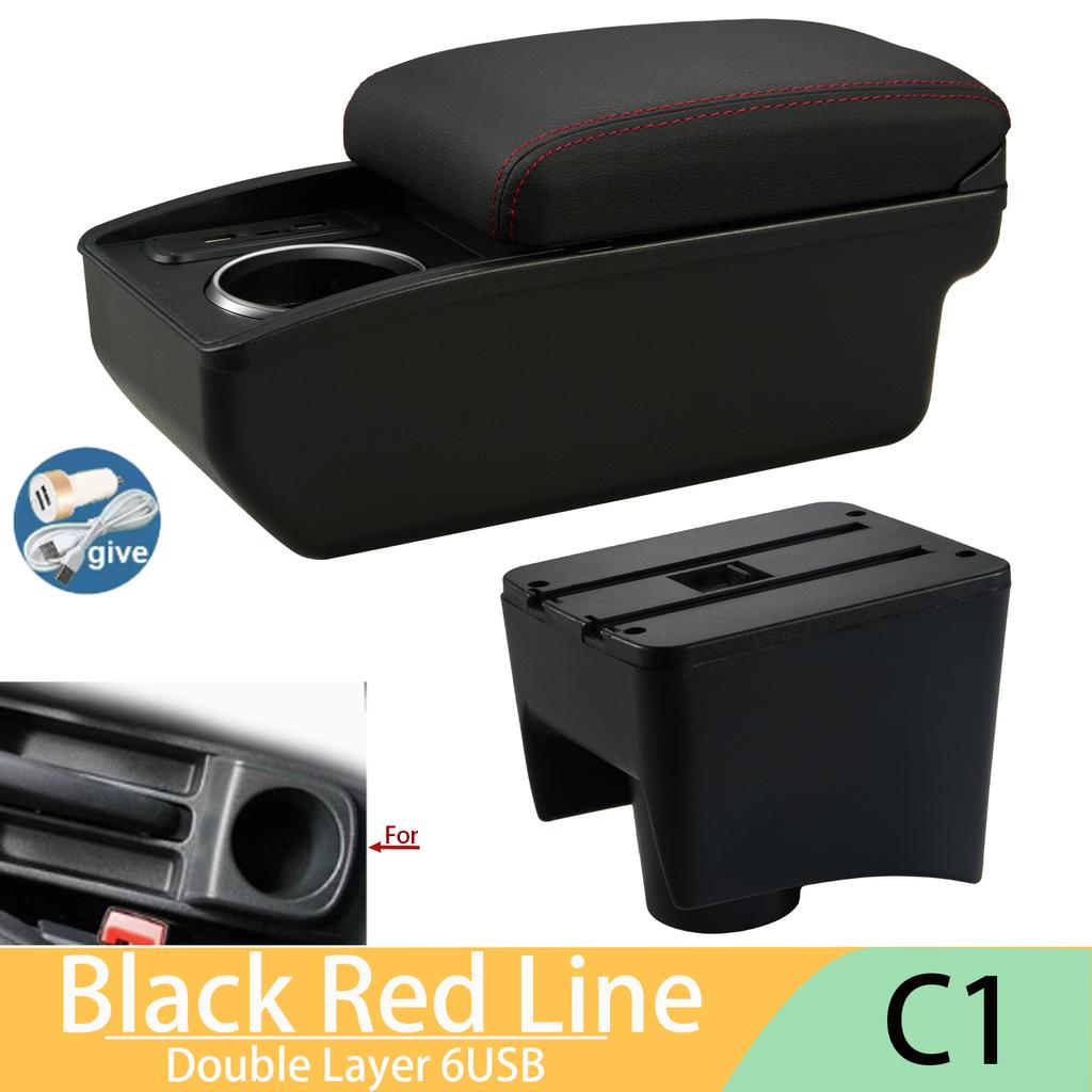 For Volkswagen POLO Armrest new For VW POLO Mk5 6R Vento Car Armrest box Interior Parts Storage Box Car Accessories 2010-2018USB