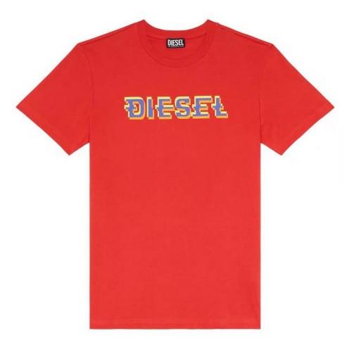 Diesel Unisex Adult Pixel Logo T-Shirt