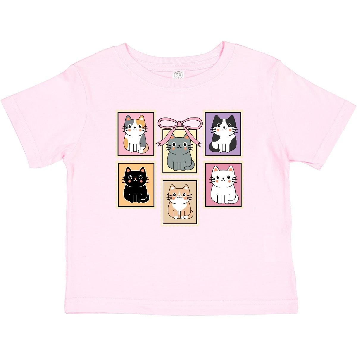 Inktastic Kitty Cat Lover Postage Stamp Baby T-Shirt Kitten Girls Adorable Tees 120