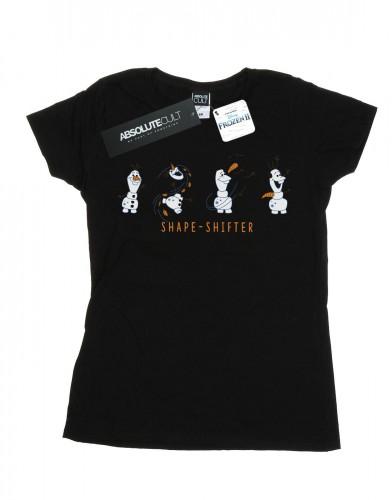 Disney Womens/Ladies Frozen 2 Olaf Shape-Shifter Cotton T-Shirt