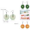 Fresh Fruit Acrylic Earrings For Women Summer Fashion Stylish Jewelry