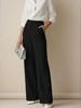 Women's High Waist Solid Color Casual Long Pants with Pockets