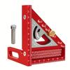 Red and Gray Multi Angle Ruler Precision Hole Scribing Carpenter Square  Woodworking